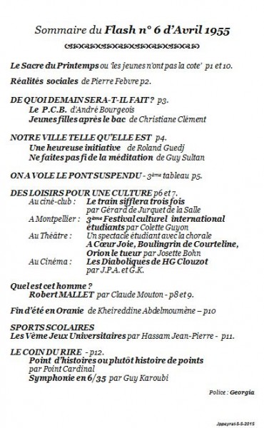 Une-Sommaire-Flash-6-Avril-1955
