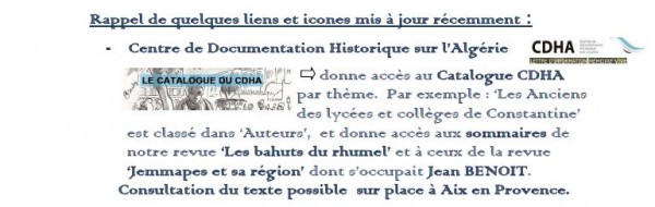 exemple : Jemmapes et sa région n° 20 - Les Bahuts du Rhumel 